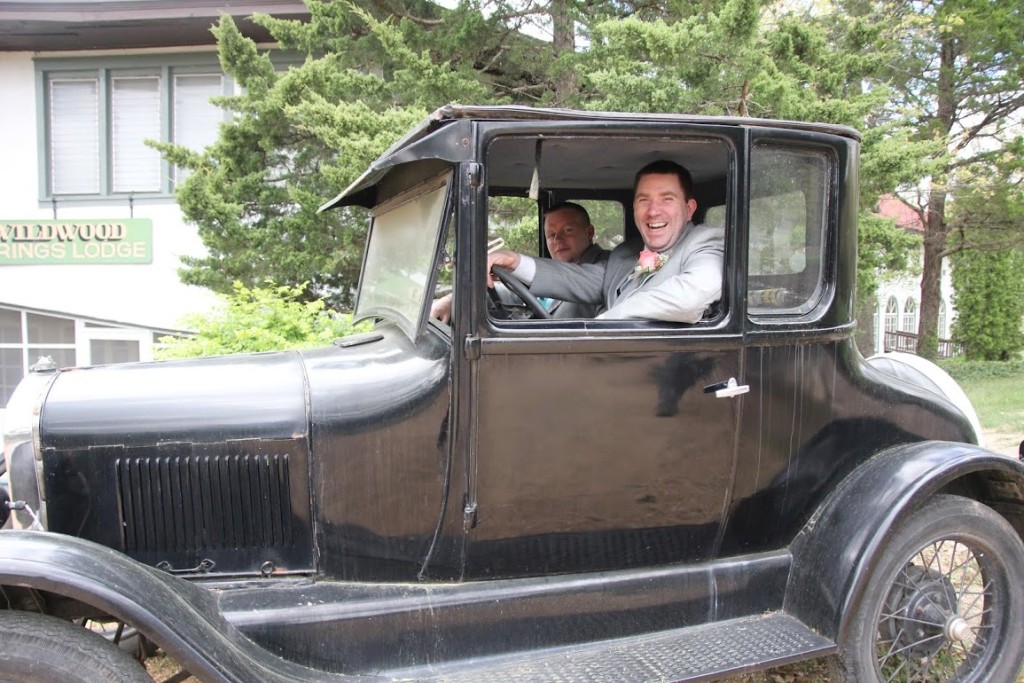 Chris in the Model T