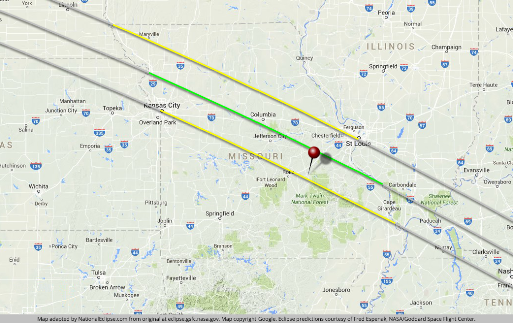 Eclipse Map